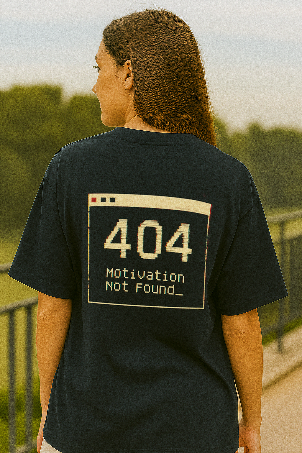“404 Mode” Oversized Tee