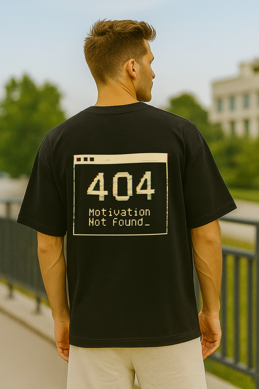 “404 Mode” Oversized Tee