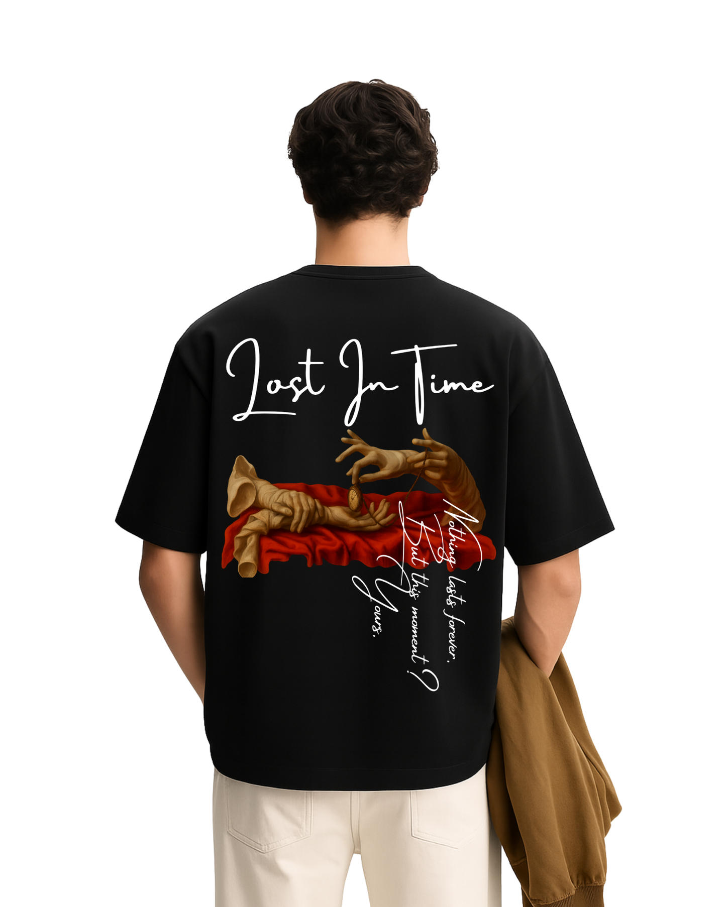 “Lost In Time” Unisex Oversized Tee