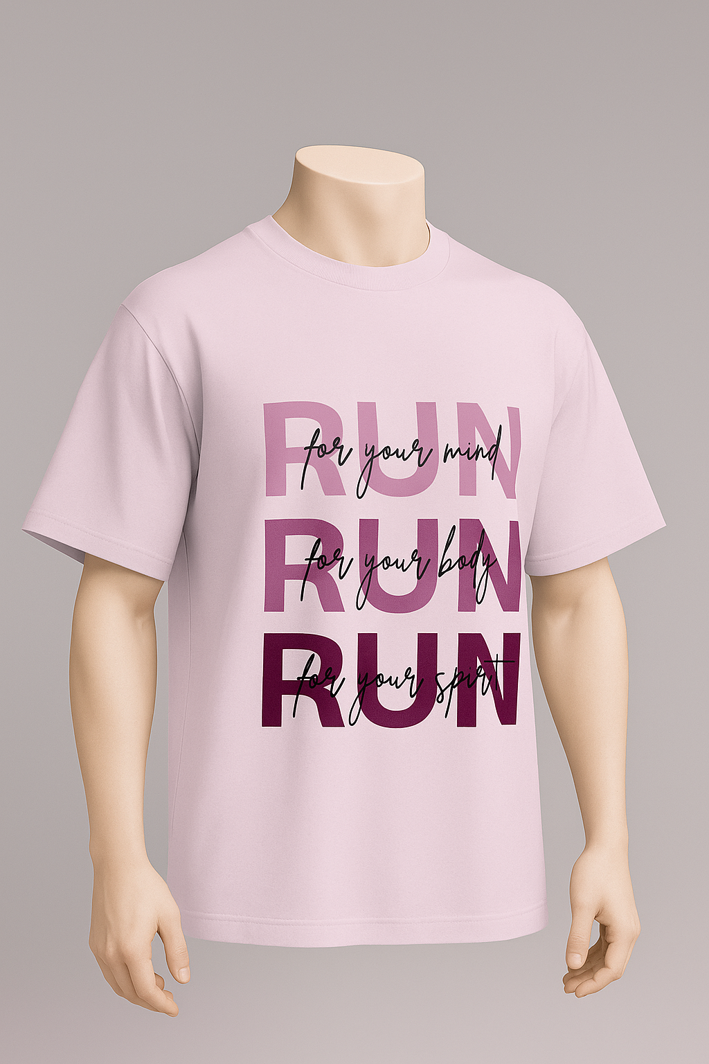 RUN³ Unisex Oversized Tee