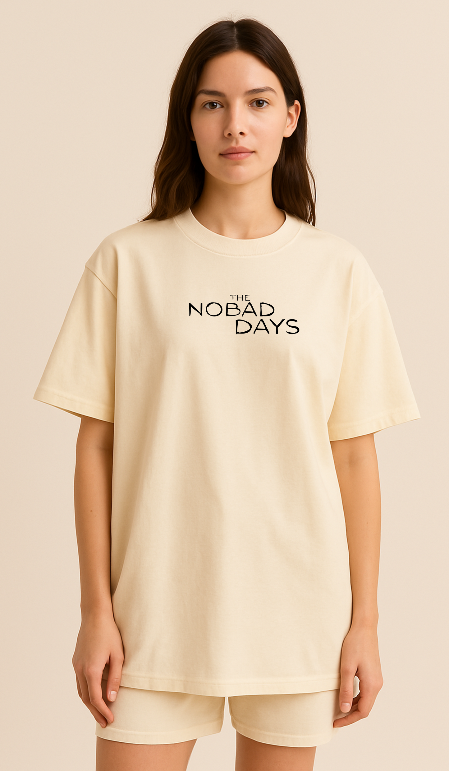 'The NOBAD Days' Unisex Oversized Graphic Tee