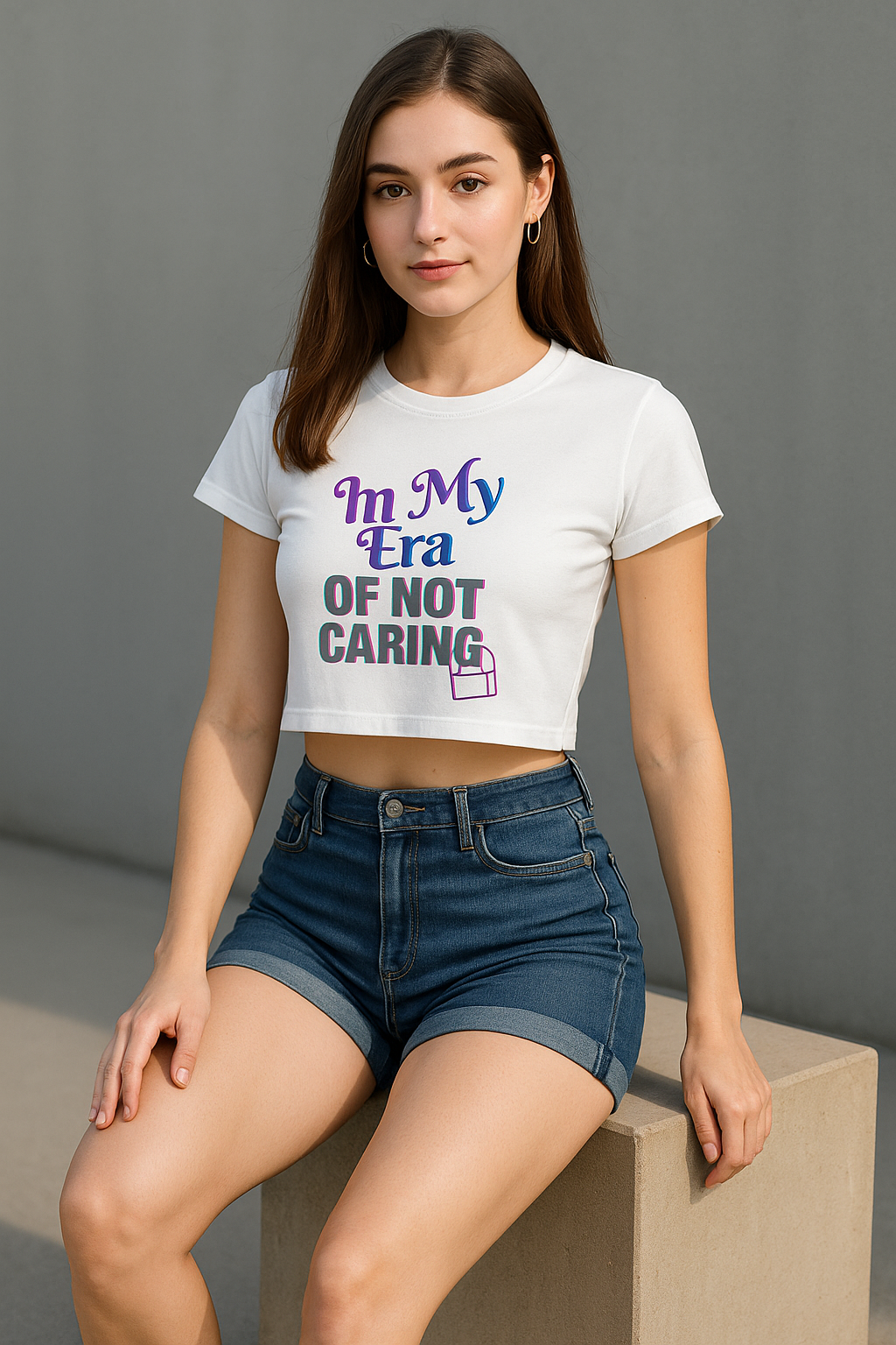 “IDC Energy” Crop Top
