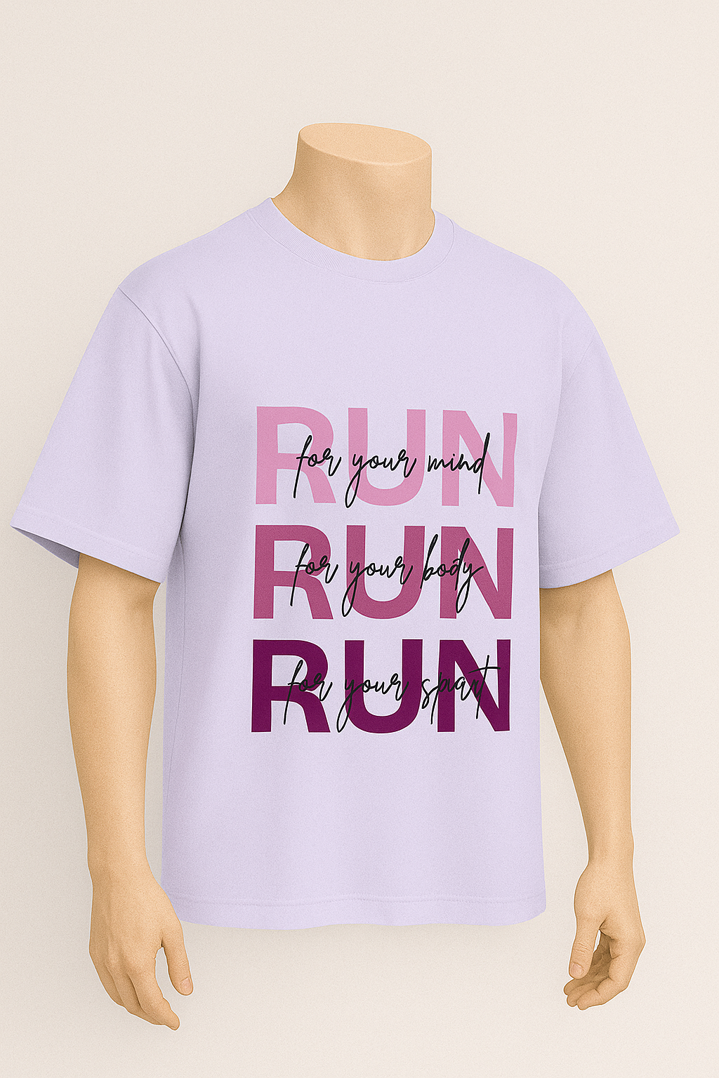 RUN³ Unisex Oversized Tee