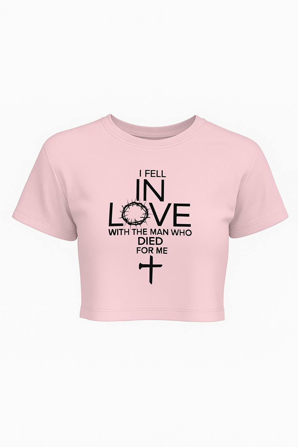 “Faith in Love” Crop Top