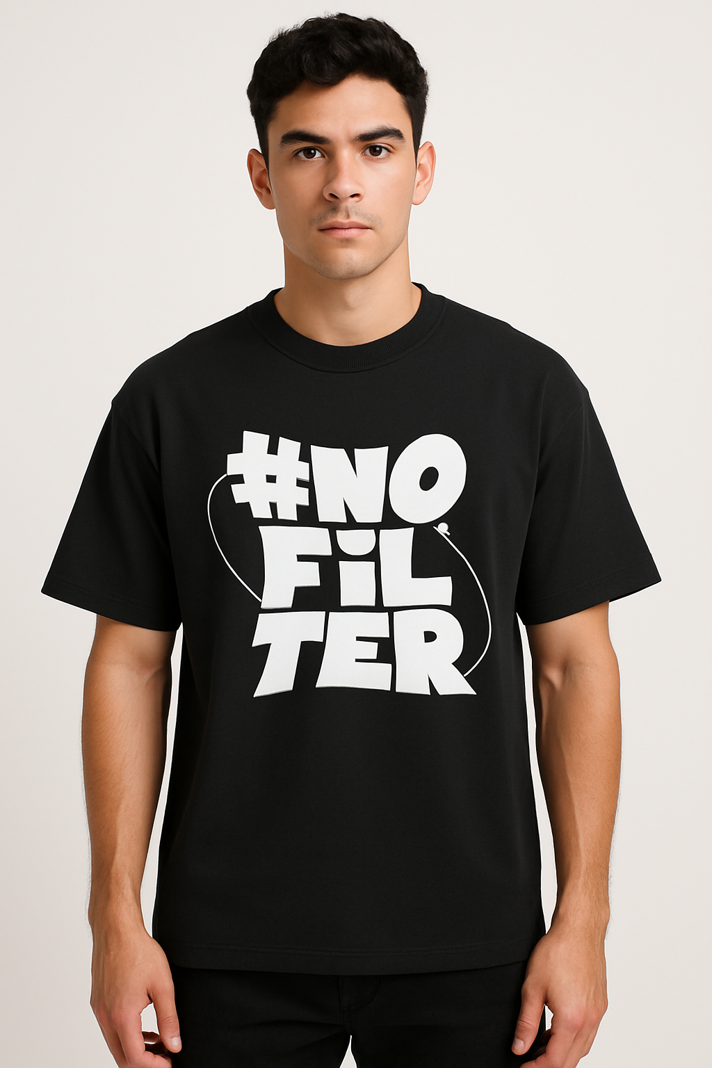No Filter Unisex Oversized Tee