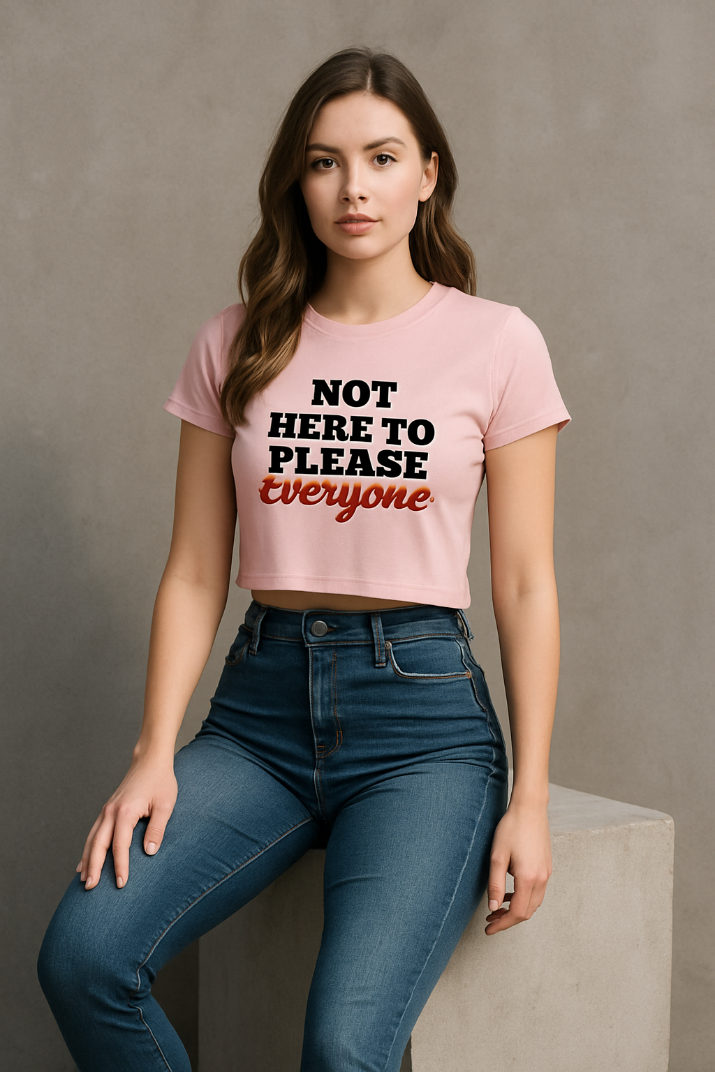 “Not for Everyone” Crop Top