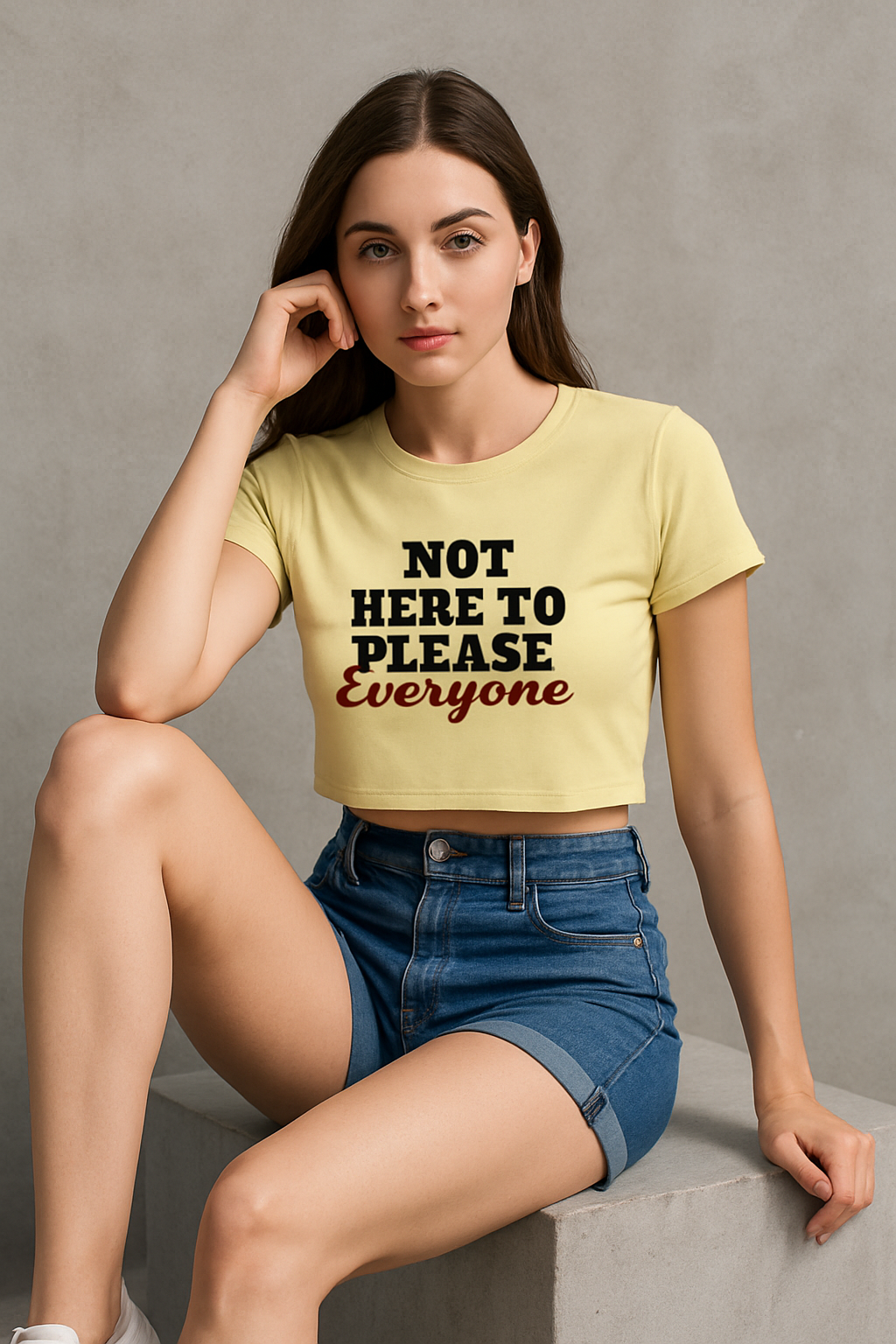 “Not for Everyone” Crop Top