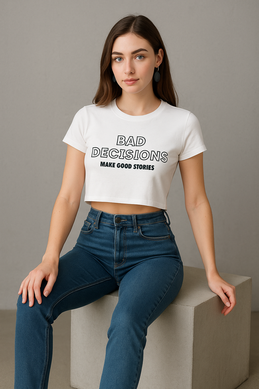 “Good Stories” Crop Top