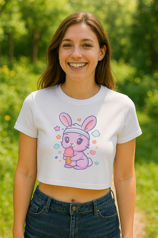 Sweet Bunny Bliss Crop Top