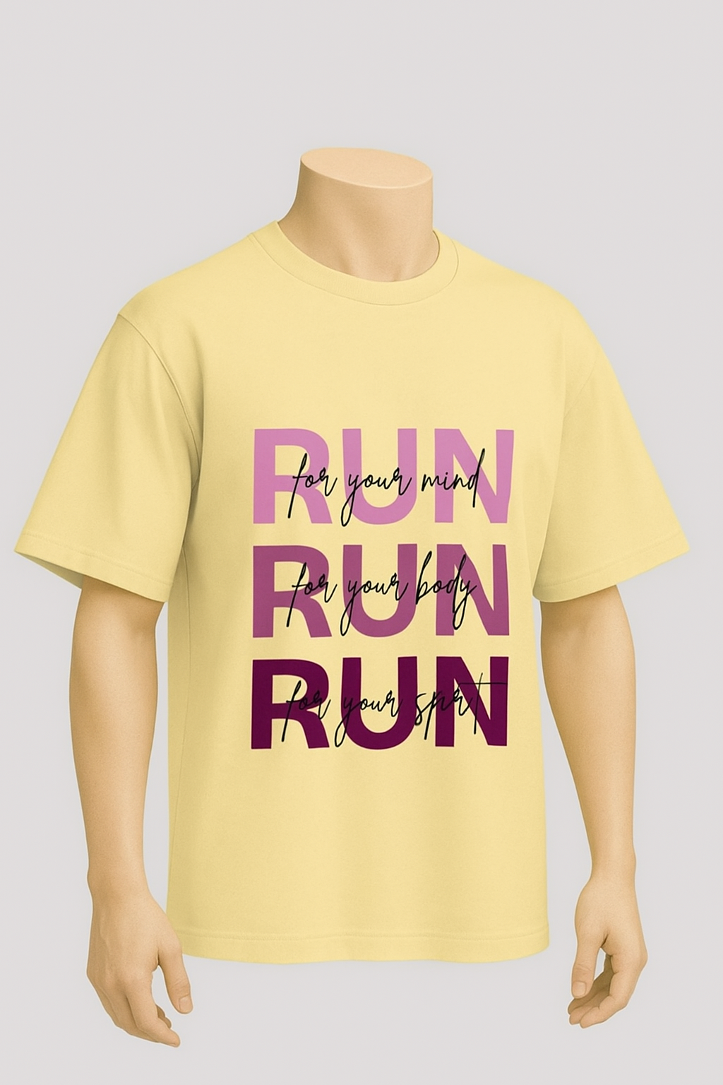 RUN³ Unisex Oversized Tee