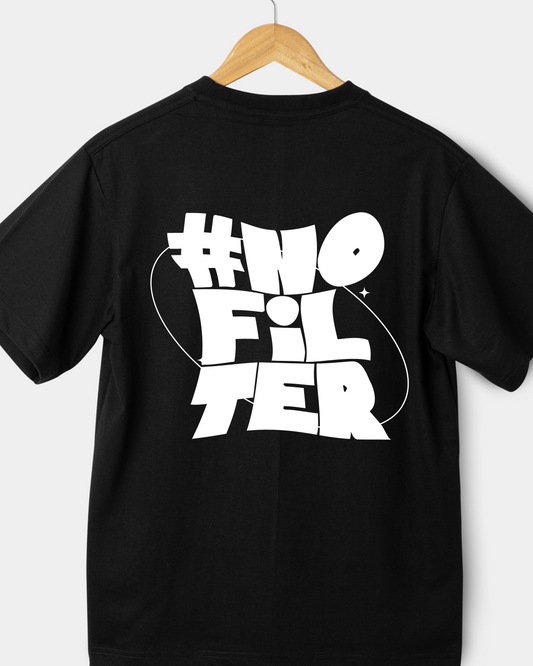 No Filter Unisex Oversized Tee