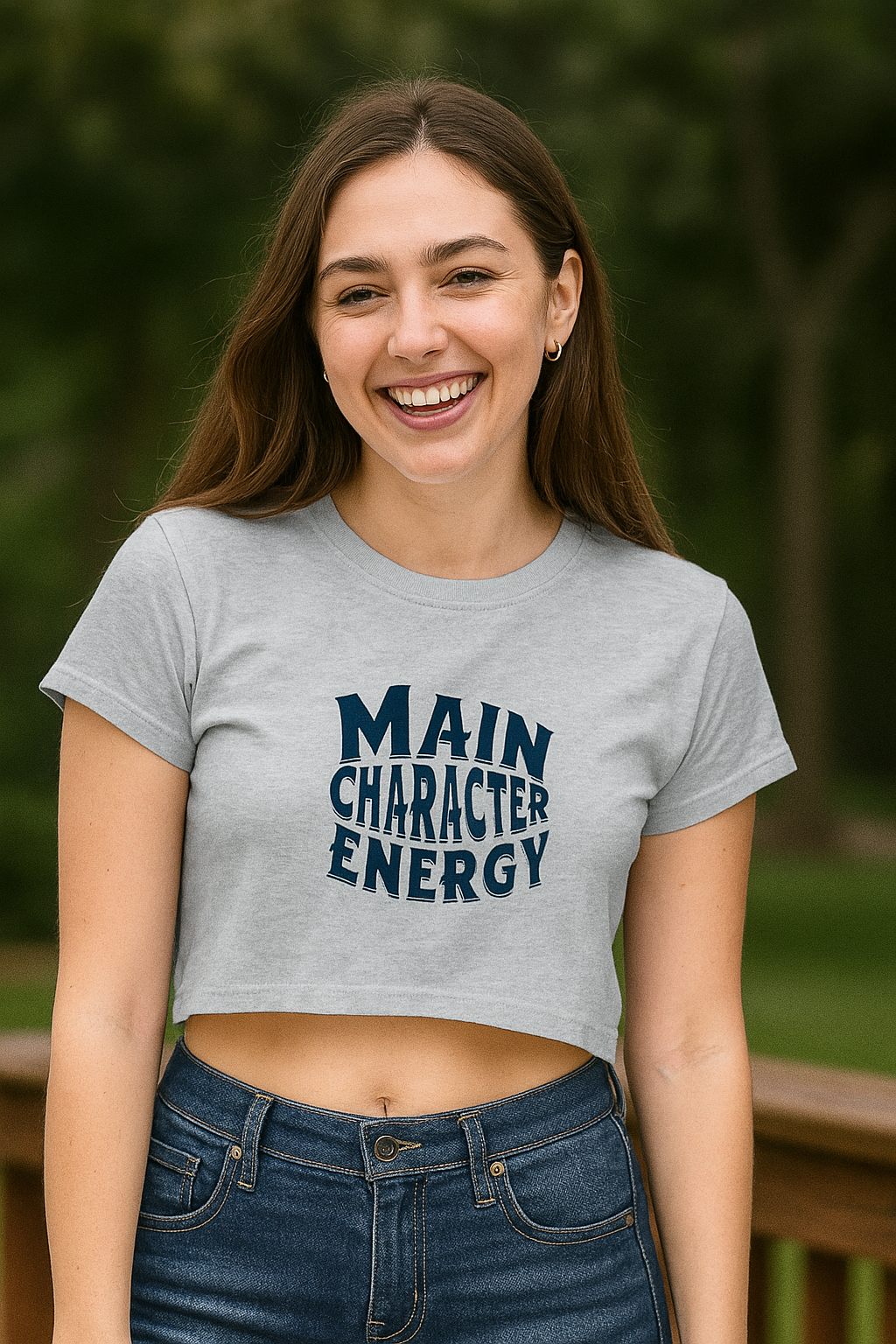 Main Character Mode Crop Top
