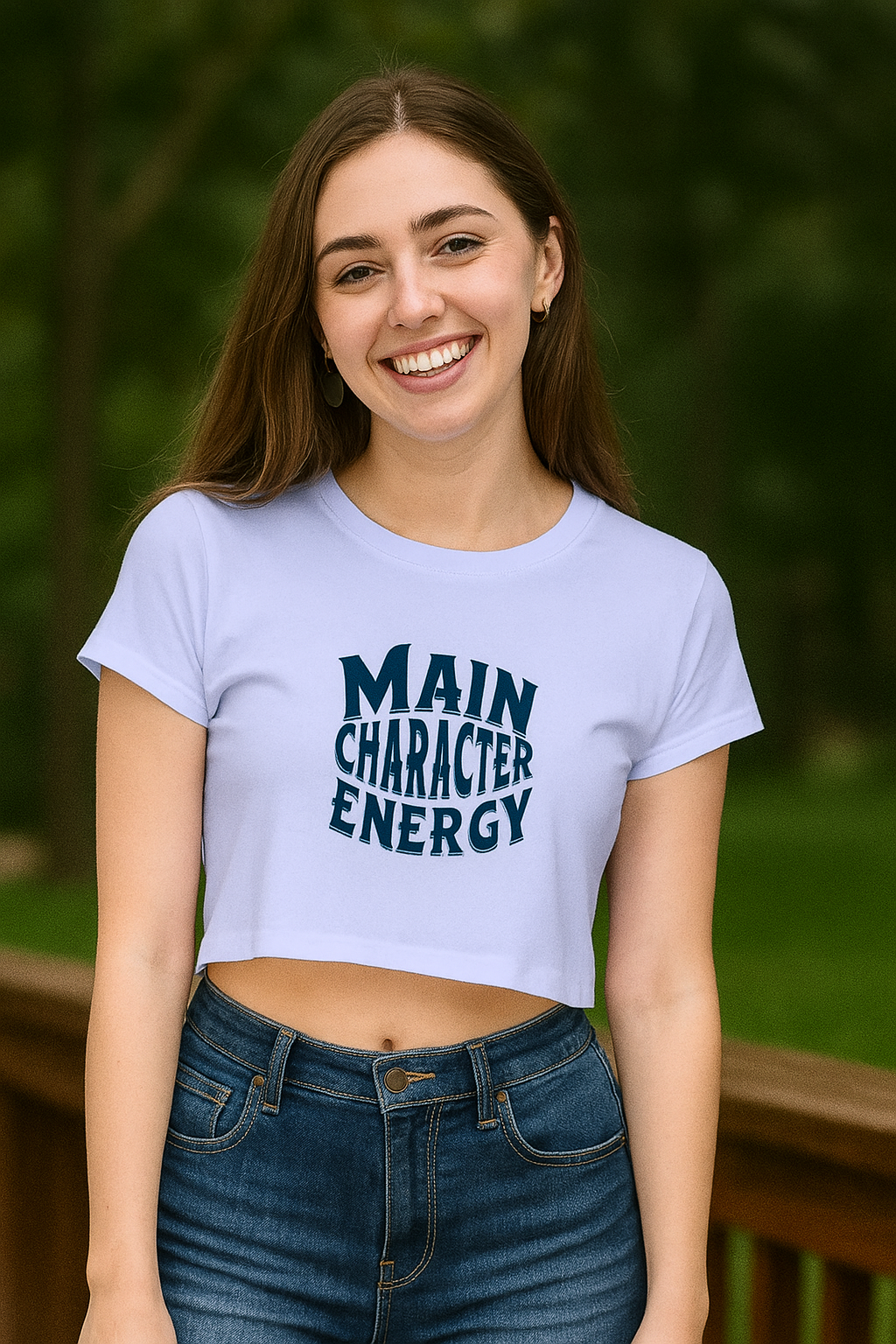 Main Character Mode Crop Top