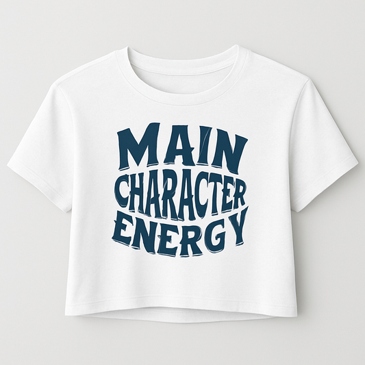 Main Character Mode Crop Top