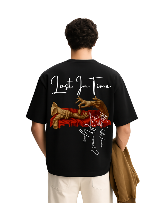 “Lost In Time” Unisex Oversized Tee