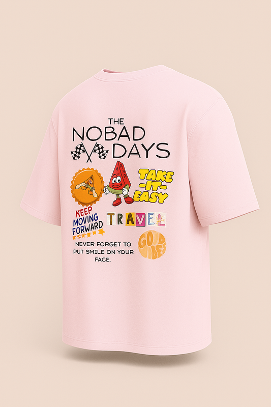 'The NOBAD Days' Unisex Oversized Graphic Tee