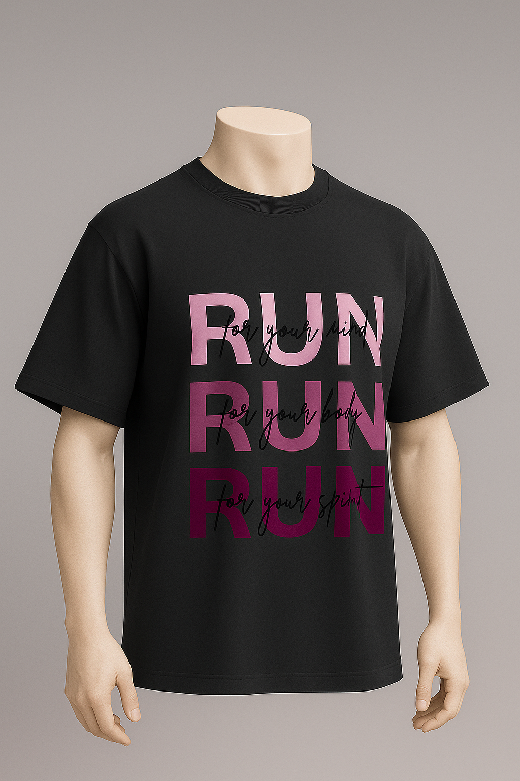 RUN³ Unisex Oversized Tee