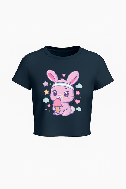 Sweet Bunny Bliss Crop Top