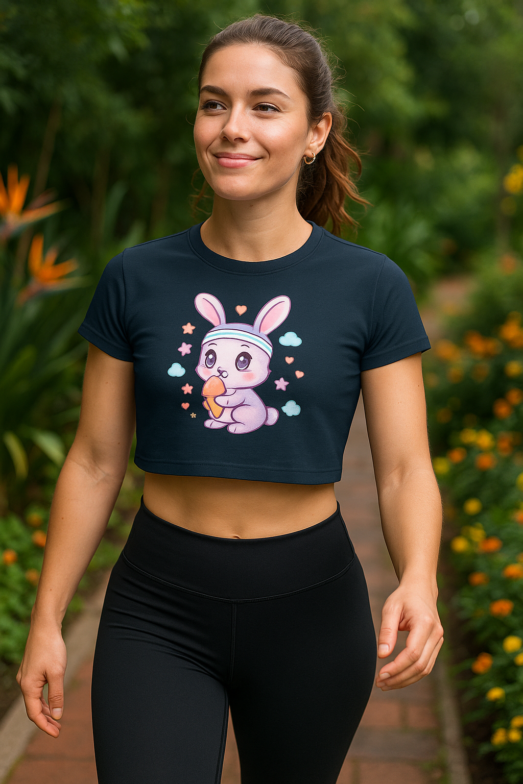 Sweet Bunny Bliss Crop Top