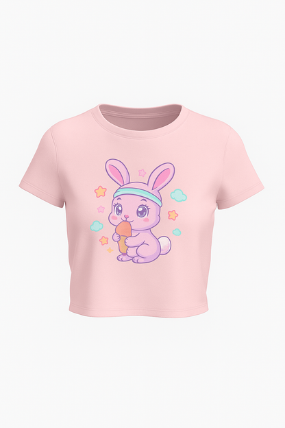 Sweet Bunny Bliss Crop Top