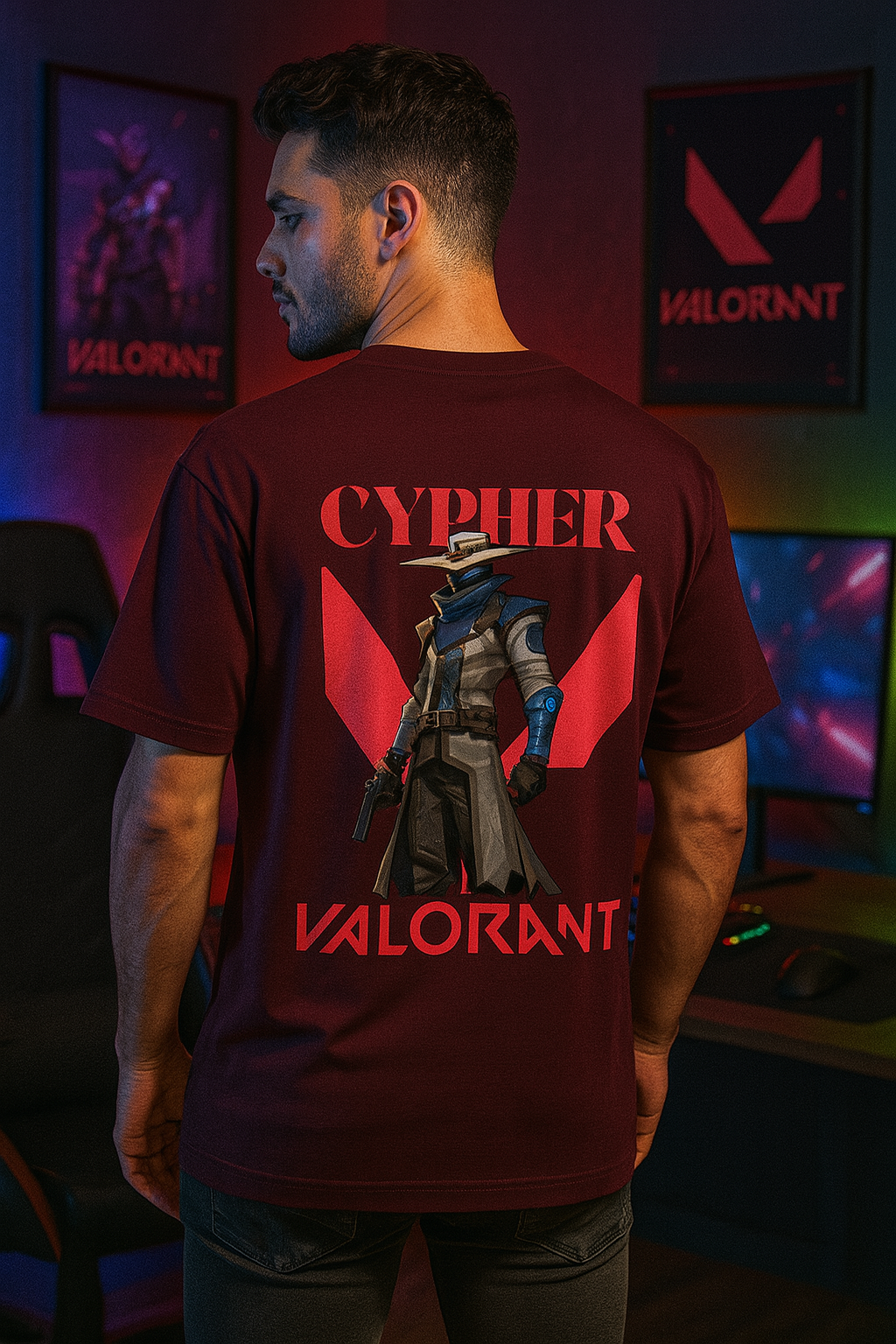 “Surveillance Mode” Oversized Tee