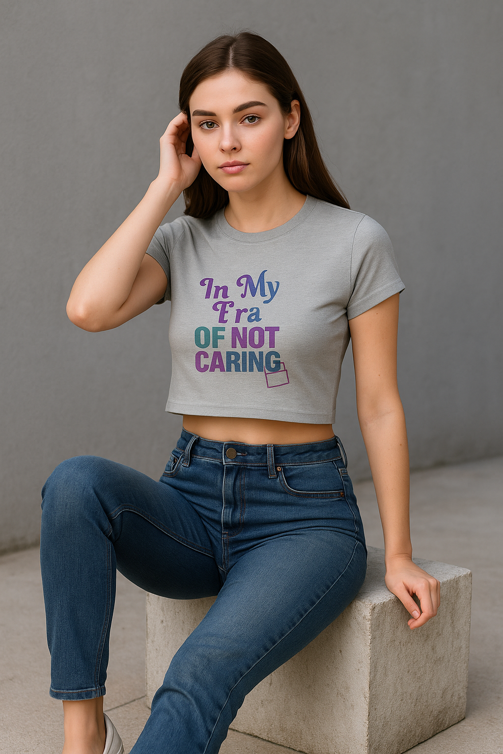 “IDC Energy” Crop Top