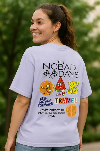 'The NOBAD Days' Unisex Oversized Graphic Tee