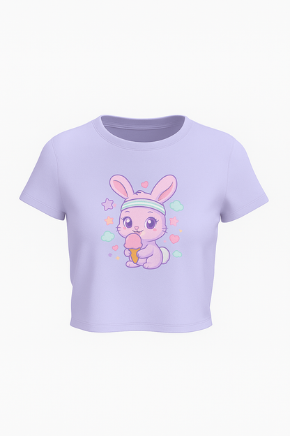 Sweet Bunny Bliss Crop Top