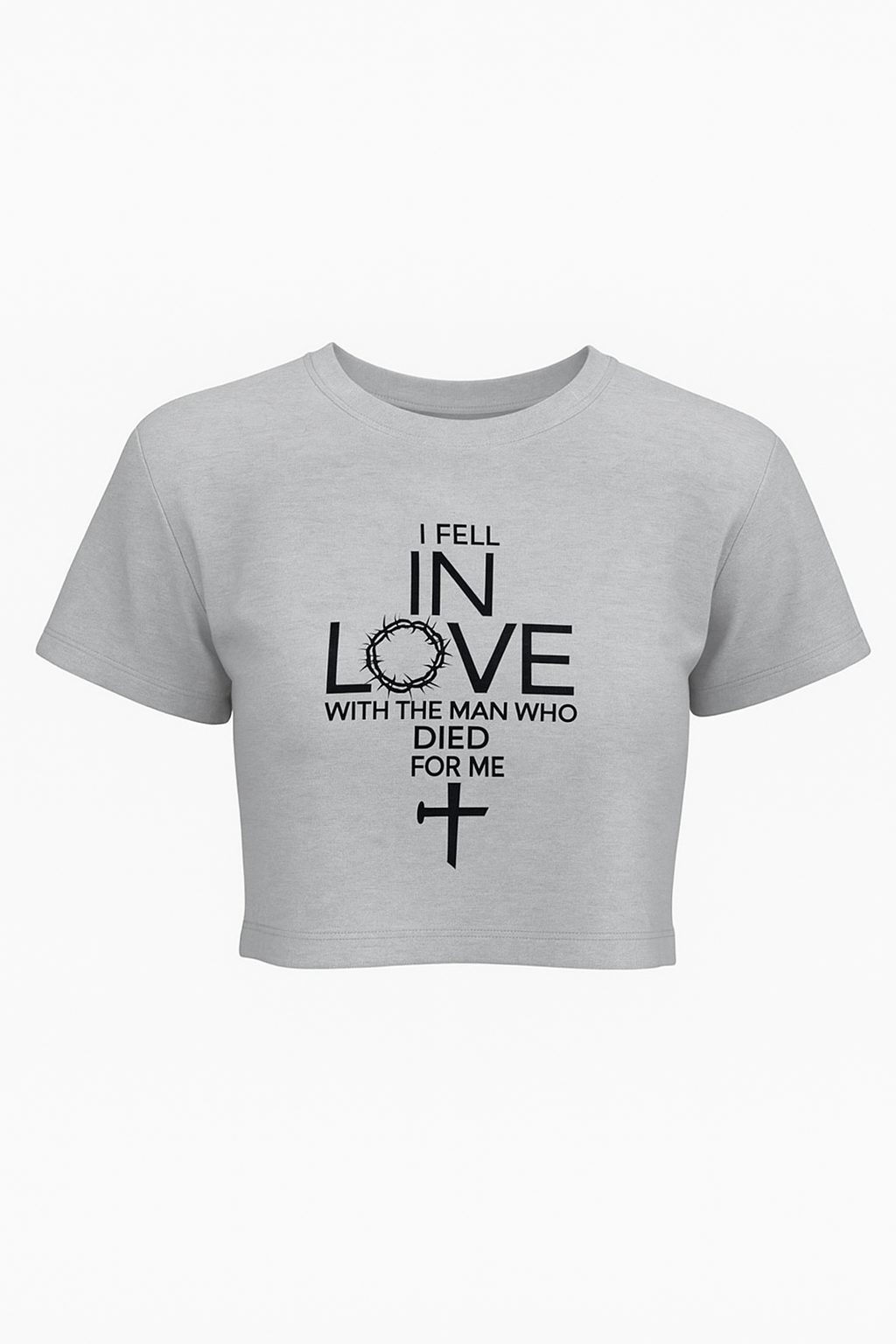 “Faith in Love” Crop Top
