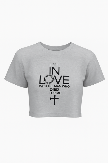 “Faith in Love” Crop Top