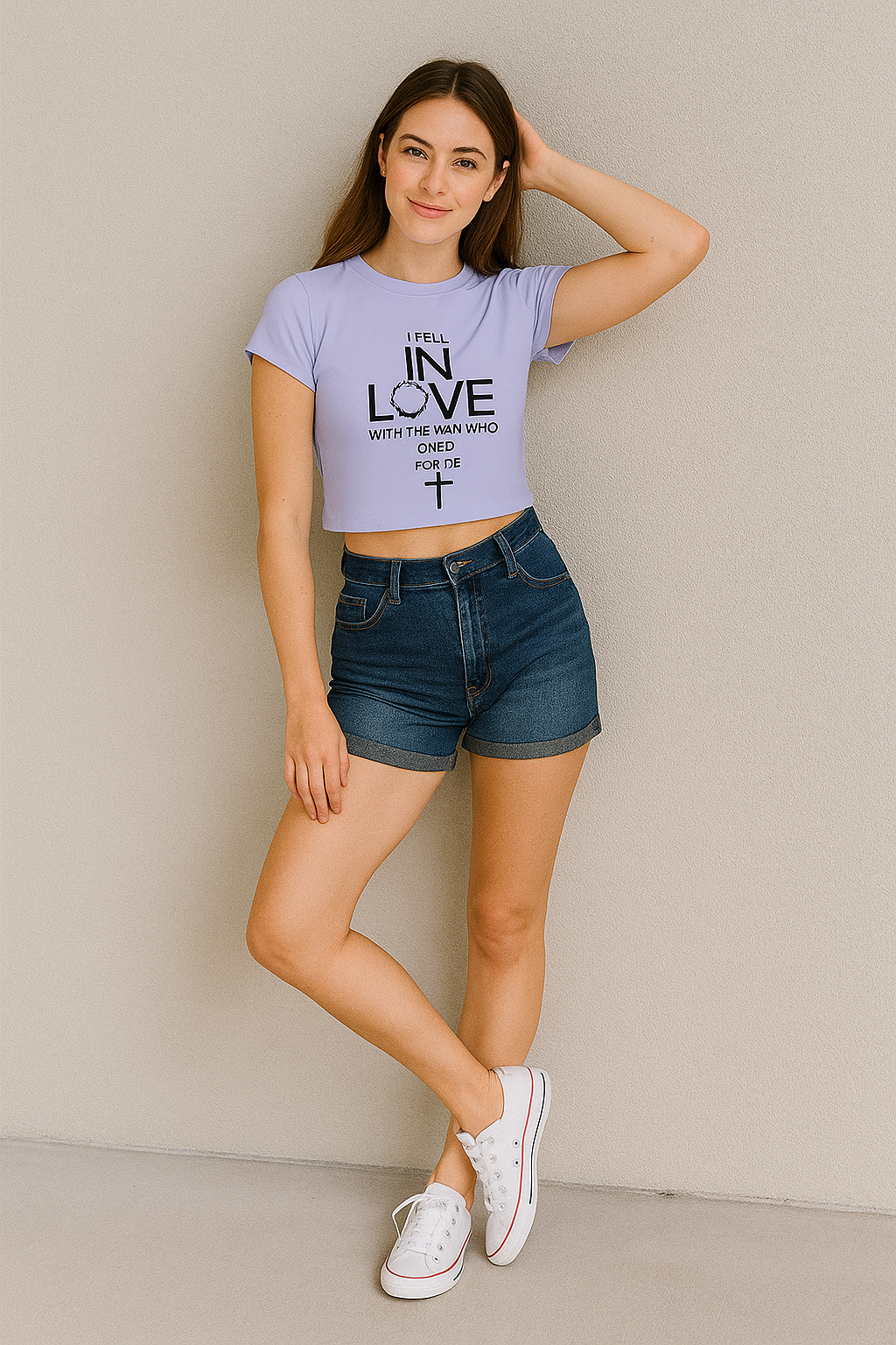 “Faith in Love” Crop Top