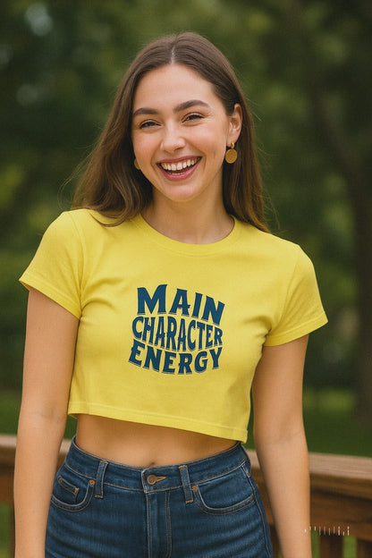 Main Character Mode Crop Top