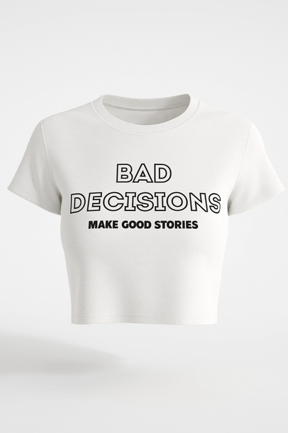 “Good Stories” Crop Top