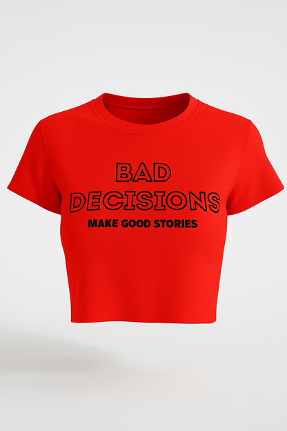 “Good Stories” Crop Top