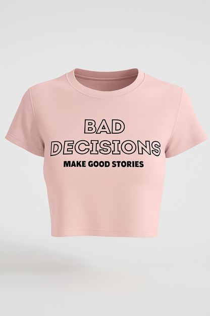 “Good Stories” Crop Top