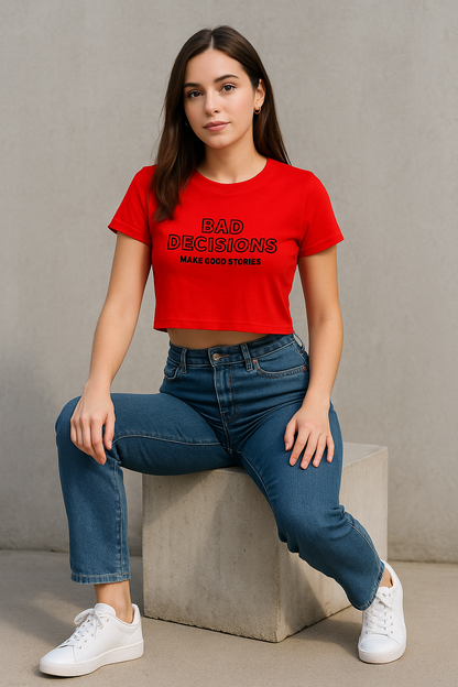 “Good Stories” Crop Top
