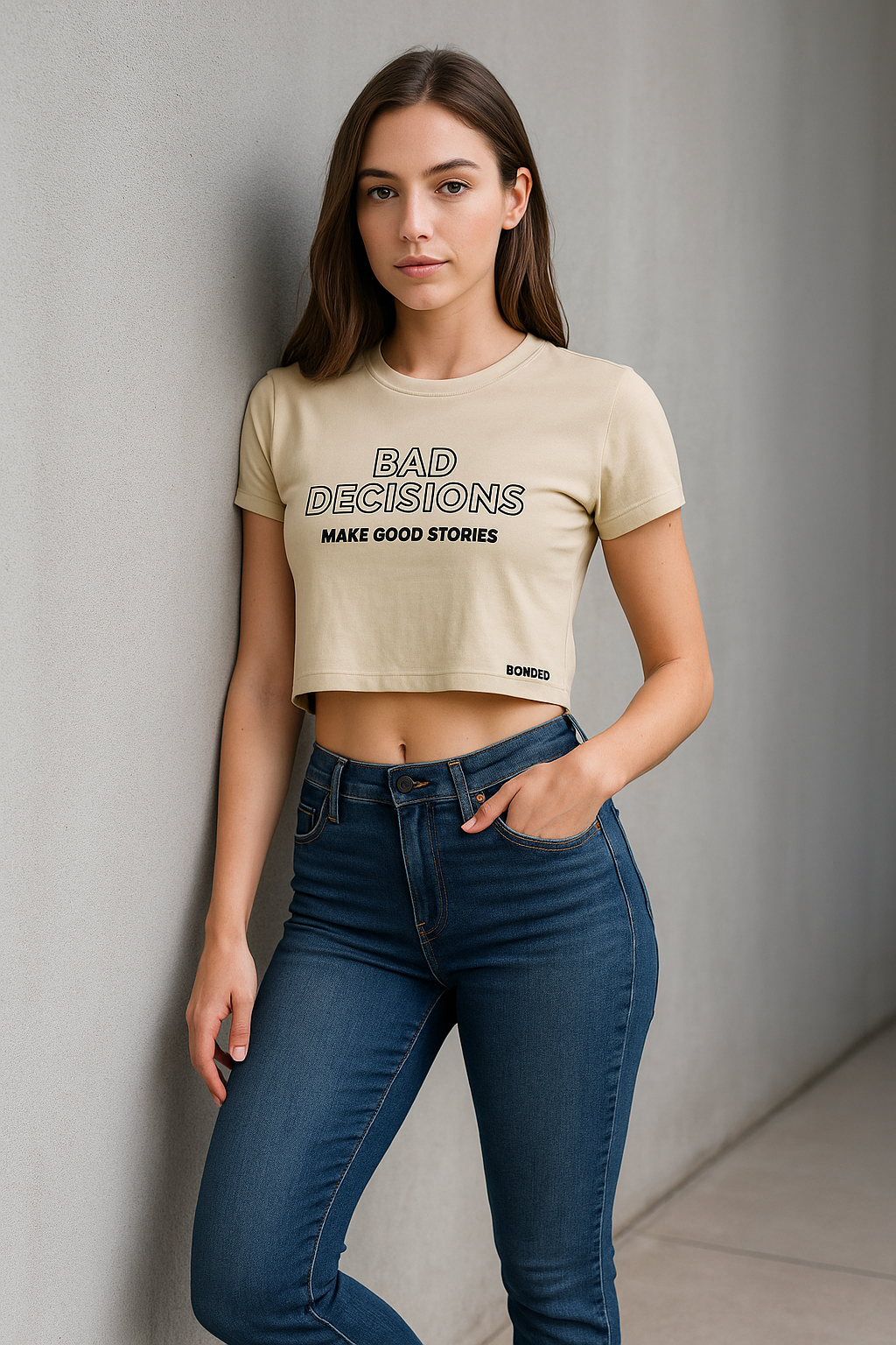 “Good Stories” Crop Top