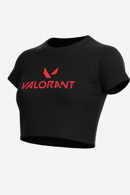 “Clutch Queen” Valorant Crop Top