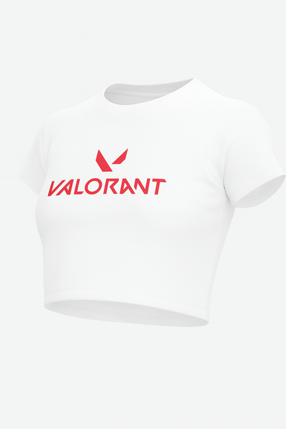 “Clutch Queen” Valorant Crop Top